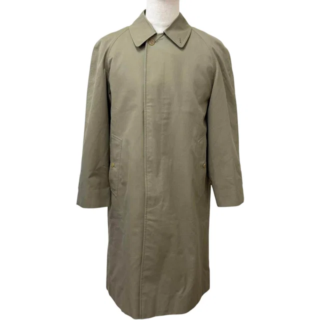 Burberry Burberrys Polyester Cotton Coat in Wool from LuxUness
