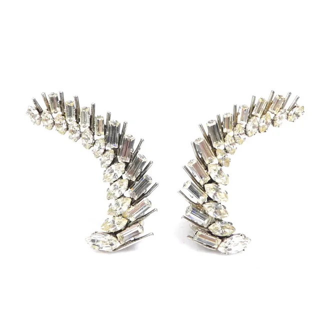 Saint Laurent Silver Earrings in gray|silver from Poshmark