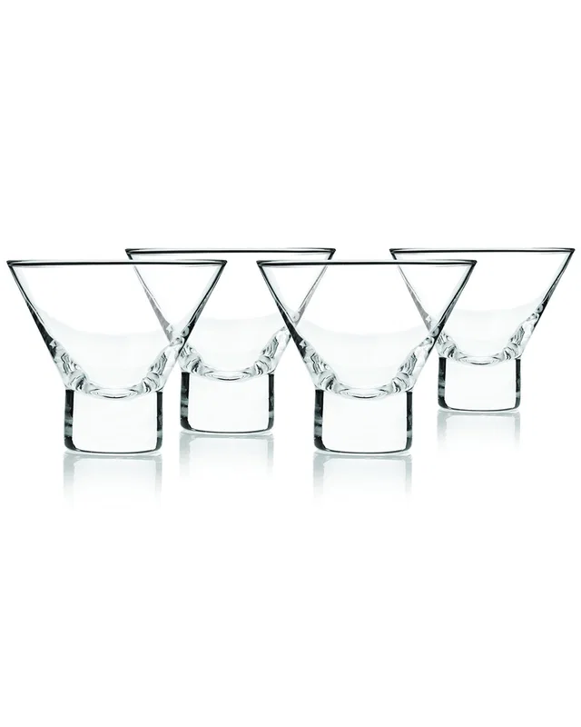 Viski Heavy Base Crystal Martini Glasses, image 1 of 1 from Rue La La