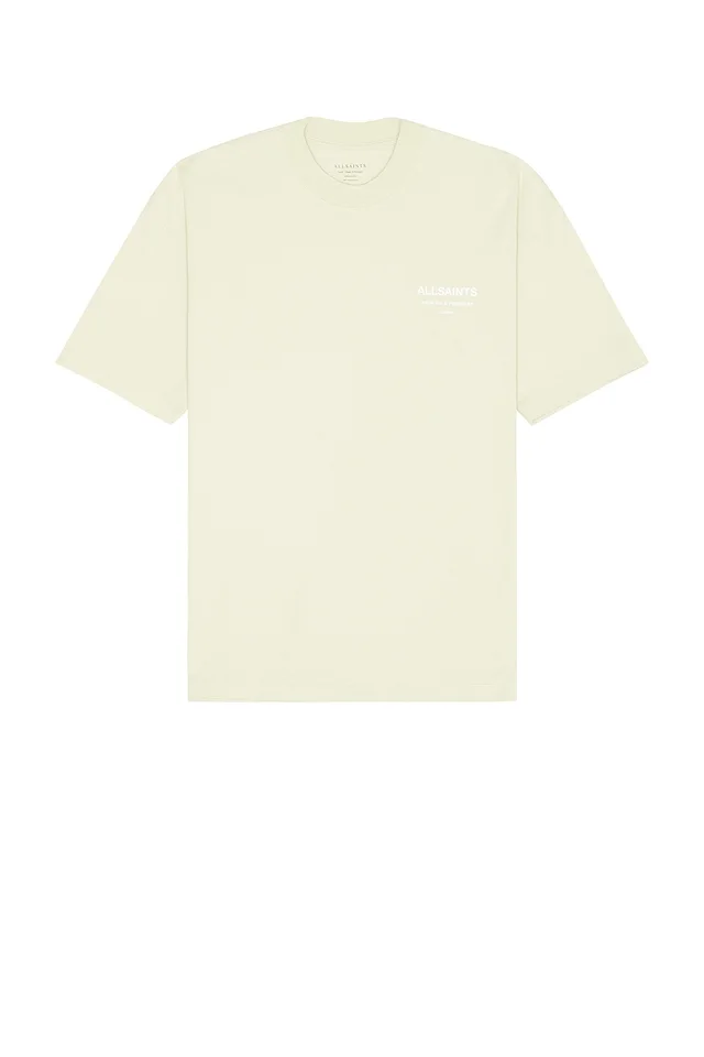 ALLSAINTS Dreamer Crew Neck Tee in Powdered Green, photo 4 of 4 from REVOLVE (Canada)