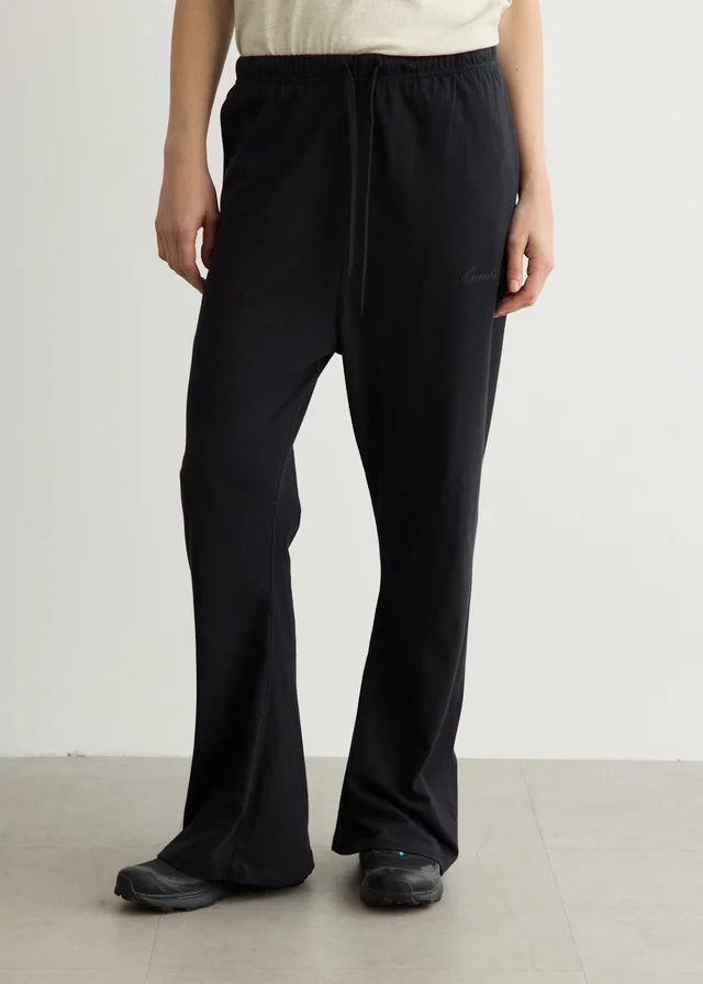 Fear of God Essentials Signature Classic Flare Sweatpants in Black from Incu, photo 1 of 1