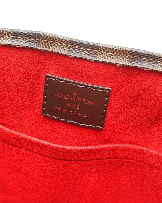 Louis Vuitton Damier Ebene Sac Plat GM Bag in Brown from A Retro Tale, photo 8 of 10