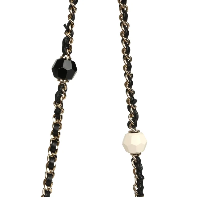 Chanel Heart Charms Mini Square Flap Bag Black Lambskin Enamel Light Gold Hardware in Black Lambskin from Madison Avenue Couture, photo 9 of 12