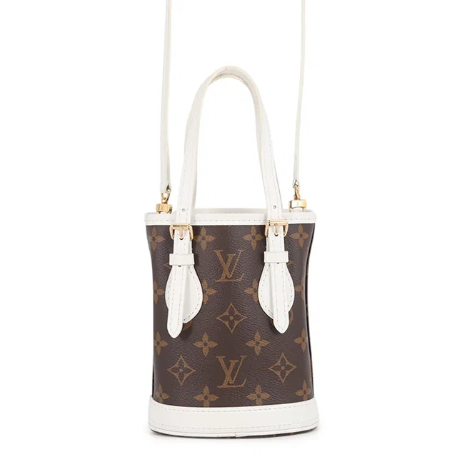 Louis Vuitton Nano bucket Brown/BlancM81489 Monogram in Brown from GALLERY RARE