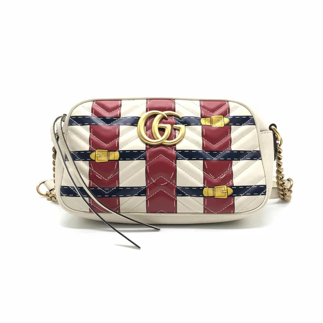Gucci GG Marmont Quilted Leather Bag in Leather from Luxury Promise