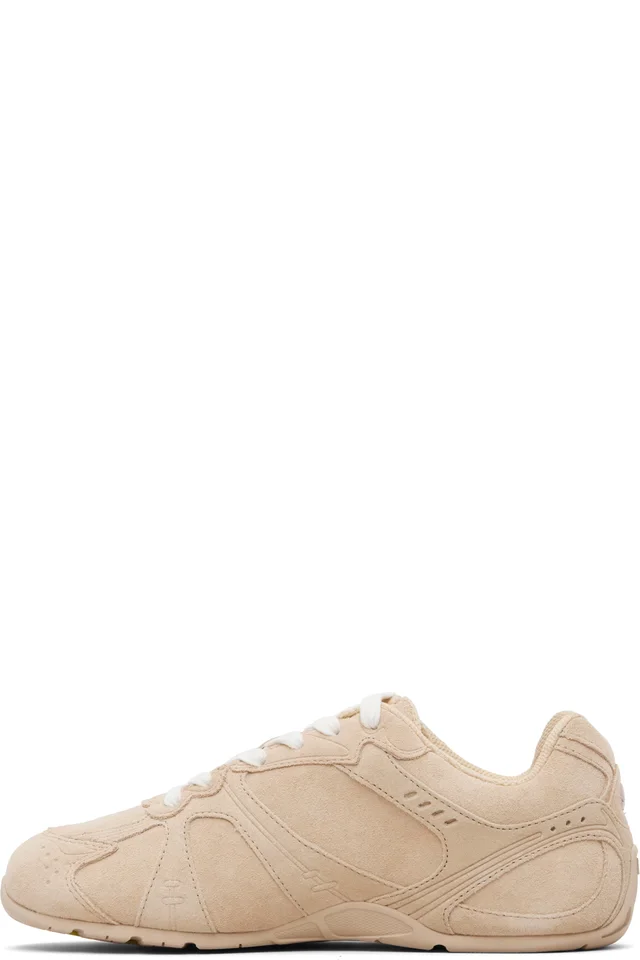 Marc Jacobs Beige 'The Suede 72 Spring' Sneakers, photo 3 of 5 from SSENSE
