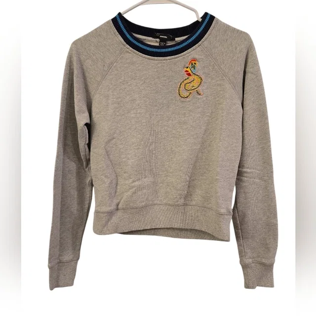 Diesel Double Sided Snake And Graphic Print On The Back. Size Small. Runs Small in gray from Poshmark