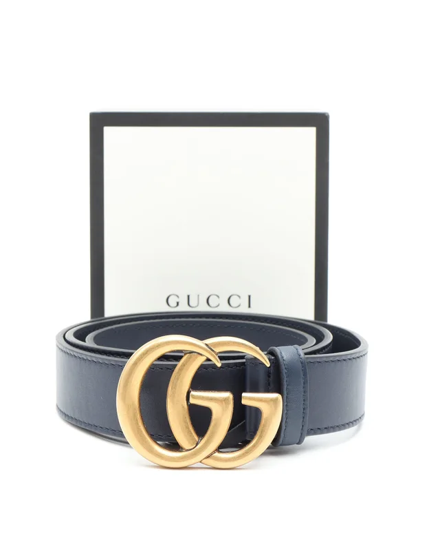 Gucci GG Marmont Belt, Size 85 in Leather from A Retro Tale, photo 2 of 7
