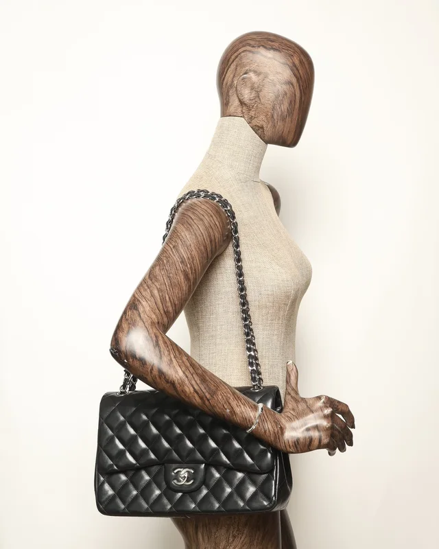 Chanel Classic Jumbo Double Flap Bag in Lambskin from A Retro Tale, photo 10 of 10