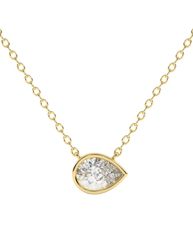 Lab Grown Diamonds 14K 1.00 ct. tw. Lab-Grown Diamond Necklace, image 1 of 1 from Rue La La