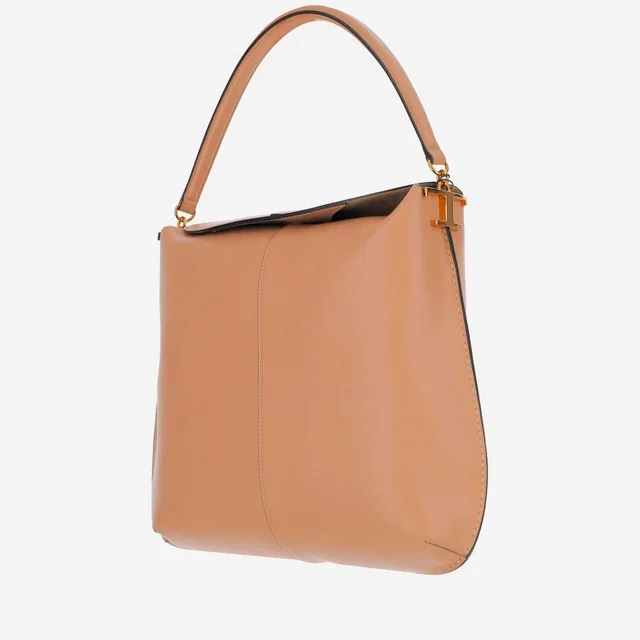 Tod's Hobo Bag — Beige Leather in Beige Leather from HEWI