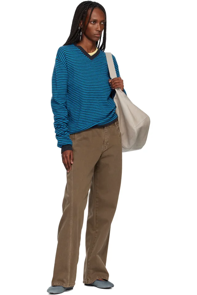 Paloma Wool Brown Reyno Jeans, photo 4 of 4 from SSENSE