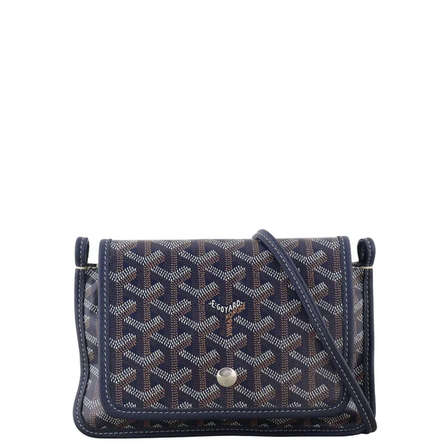Goyard Plumet Pocket Wallet on Strap Goyardine in Coated canvas from Luxe.It.Fwd