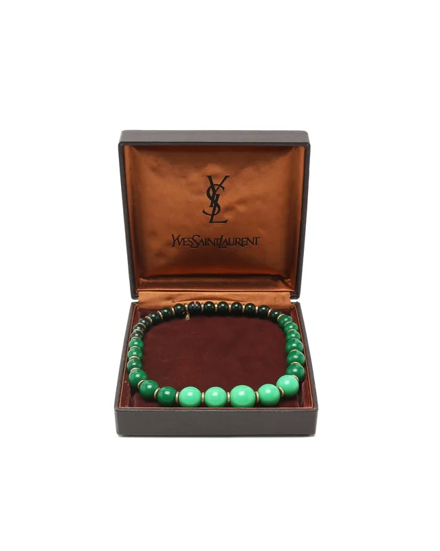 Saint Laurent Yves Beads Choker from A Retro Tale, photo 2 of 4