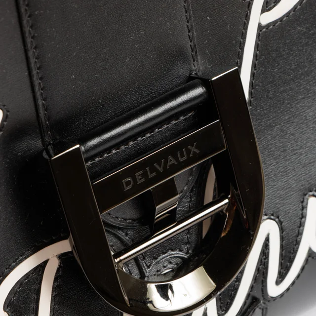 Delvaux Black Box Calf Brillant L'Humour Black Edition in Black Box leather from Labellov, photo 6 of 7