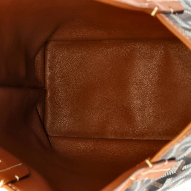 Goyard Anjou Reversible Tote Coated Canvas Mini in brown|red Coated canvas from Rebag, photo 6 of 9