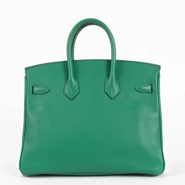 Hermès Birkin 25 Vert Vertigo Swift GHW in Green Swift leather from Labellov, photo 5 of 13