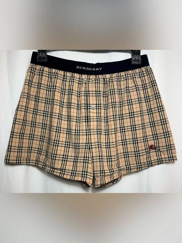 Burberry Classic Check Boxers in black|brown|neutral from Poshmark