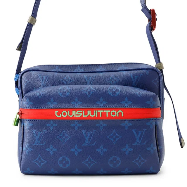 Louis Vuitton Messenger BlueM43829 Monogram Pacific Size PM from GALLERY RARE