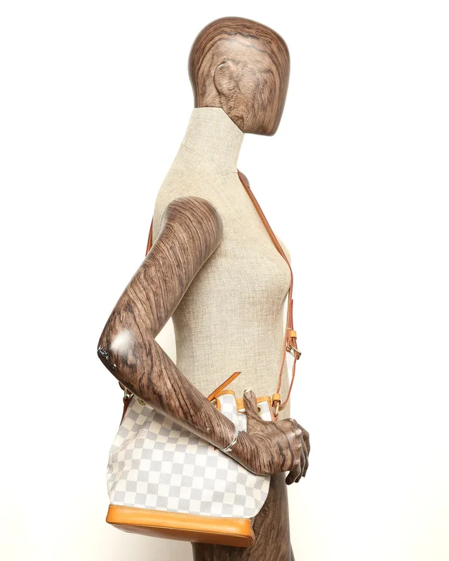 Louis Vuitton Damier Azur Noé BB Bag in Canvas from A Retro Tale, photo 10 of 10