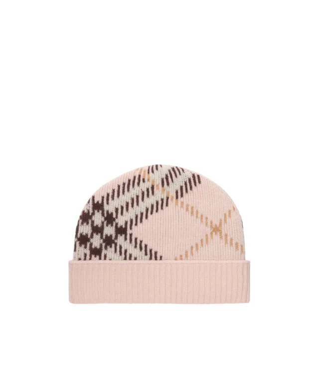 Burberry Checked Ribbed-Knit Beanie from SENSER, photo 1 of 1
