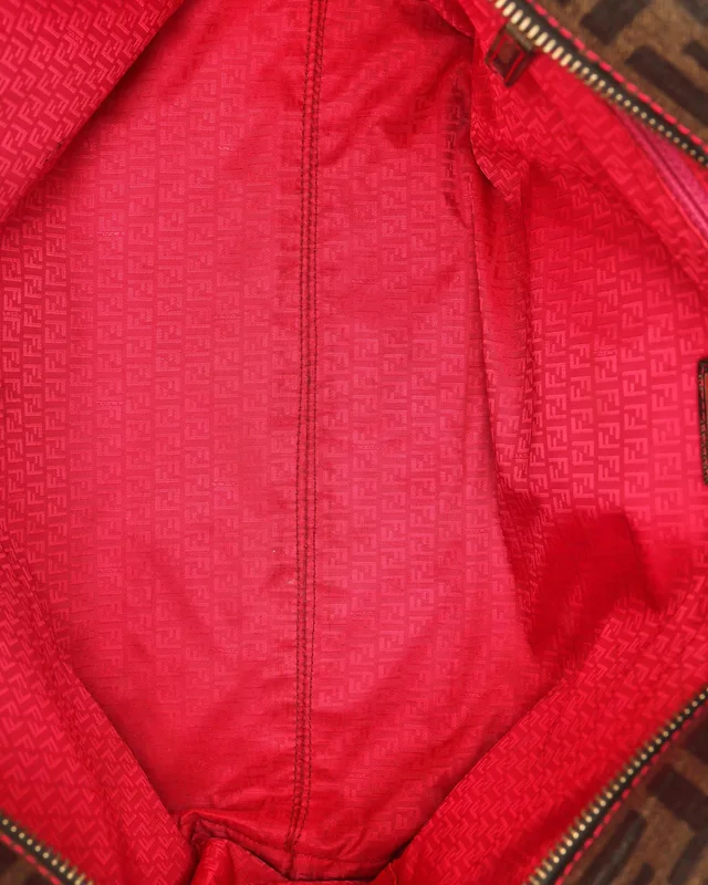 Fendi Zucca Roll Tote Bag in Coated canvas from A Retro Tale, photo 6 of 7