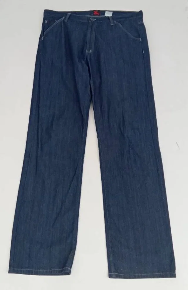 Dolce & Gabbana Jeans Relaxed Fit Logo Navy Size: 44" in Blue Denim from Oxfam Online Shop