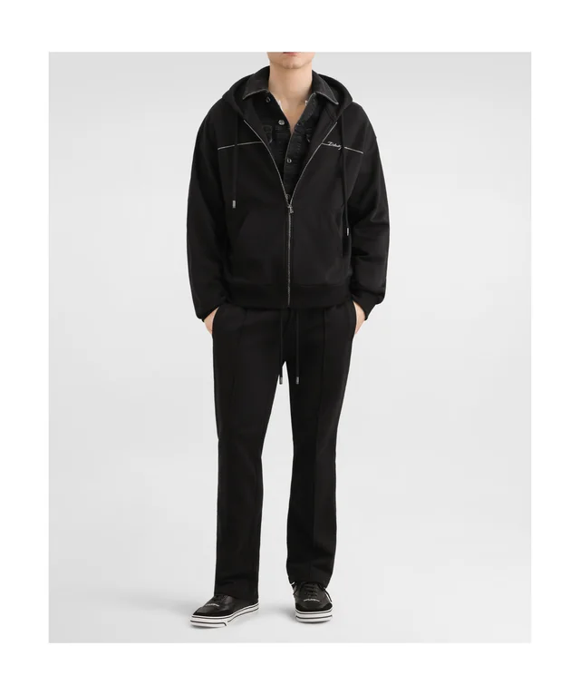 Dolce & Gabbana Straight Leg Jersey Jogging Trousers, photo 3 of 5 from SENSER
