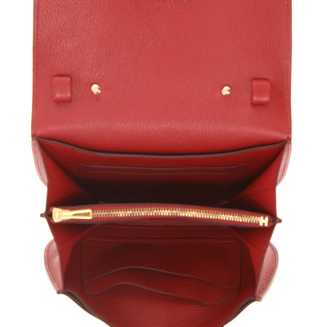 Hermès Convoyeur shoulder bag in Red Togo leather from Collector Square, photo 4 of 4
