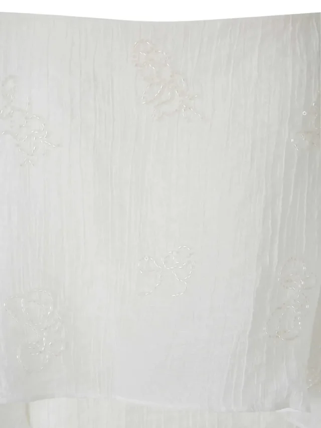 Staud Bead-embellished tiered mini dress, photo 6 of 9 from SENSER