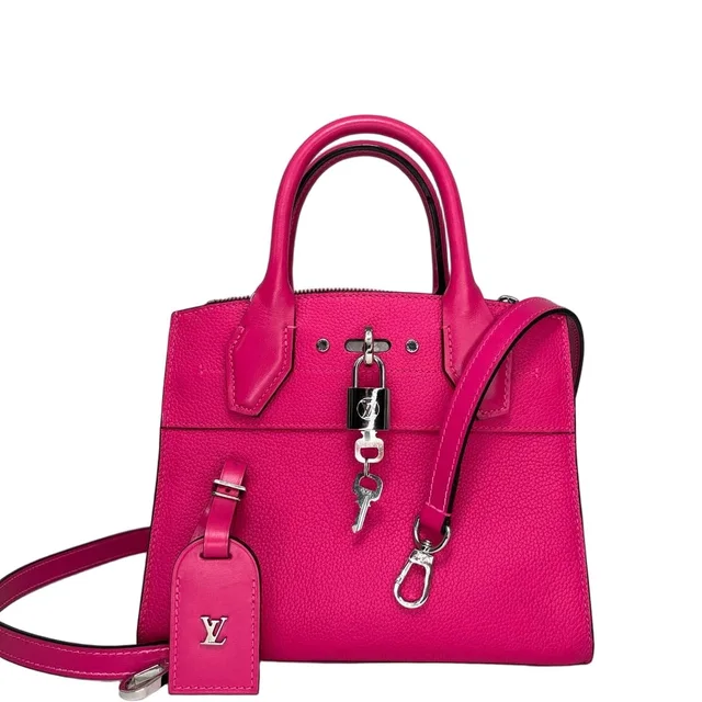 Louis Vuitton City Steamer Mini Handbag in Leather from The Reluxe