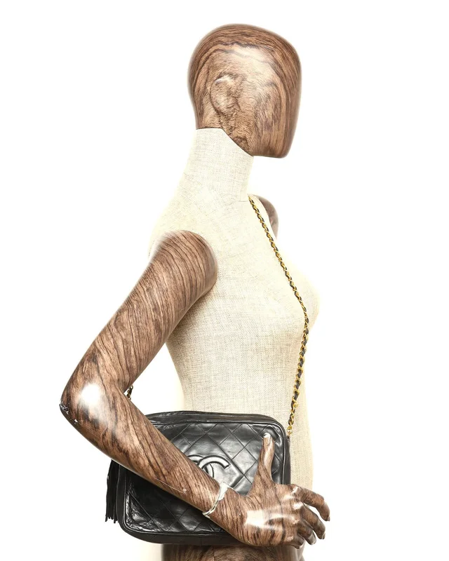 Chanel CC Tassel Camera Bag in Leather from A Retro Tale, photo 12 of 12