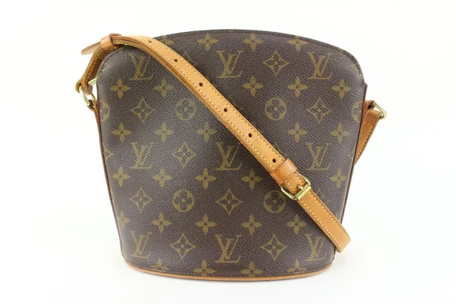Louis Vuitton Monogram Drouot Crossbody Bag in Canvas from Bagriculture