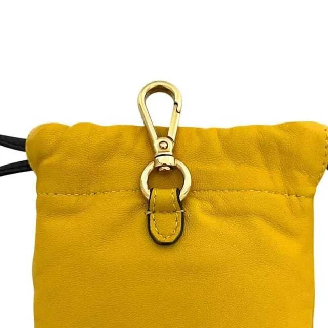 Fendi Shoulder Bag Wearable Ec-25314 Yellow 7ar898 Leather Adm9 209 0189 Fend... in yellow Leather from Poshmark, photo 5 of 10