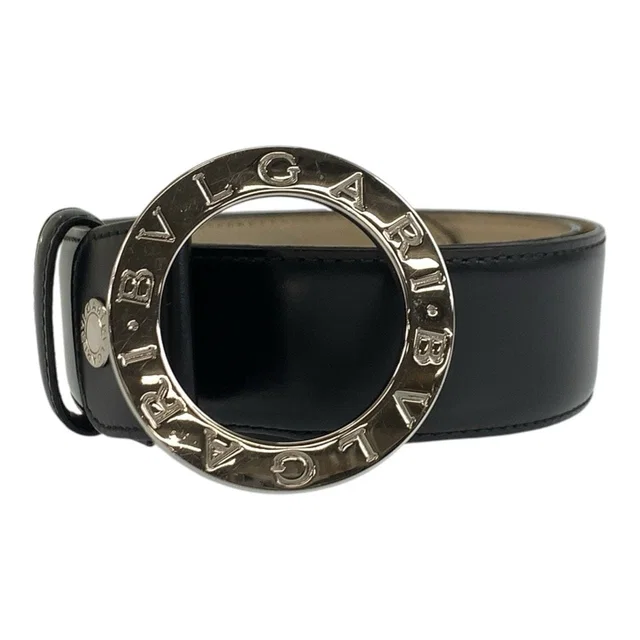 Bvlgari Bvlgari Bulgari Leather Belt in Leather from LuxUness