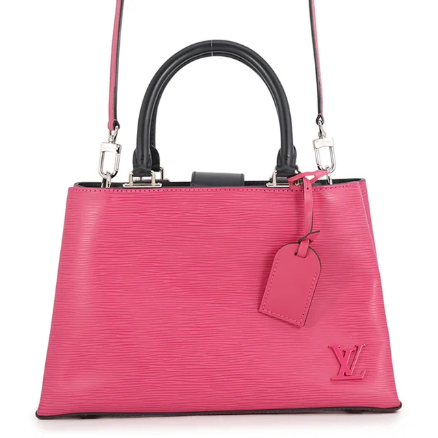 Louis Vuitton Kleber Hot pink/BlackM51347 Epi Leather Size PM in Pink Leather from GALLERY RARE