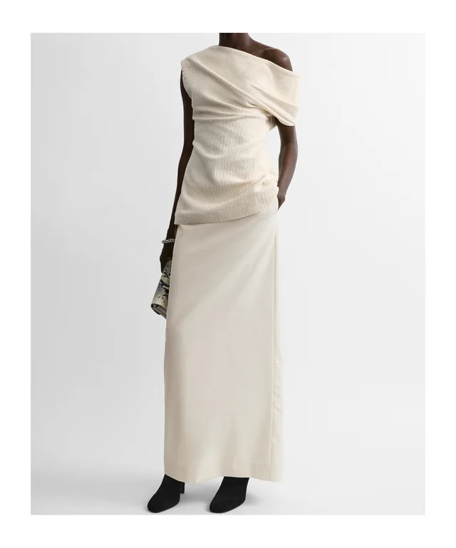 Toteme One-shoulder top ecru, photo 3 of 5 from SENSER