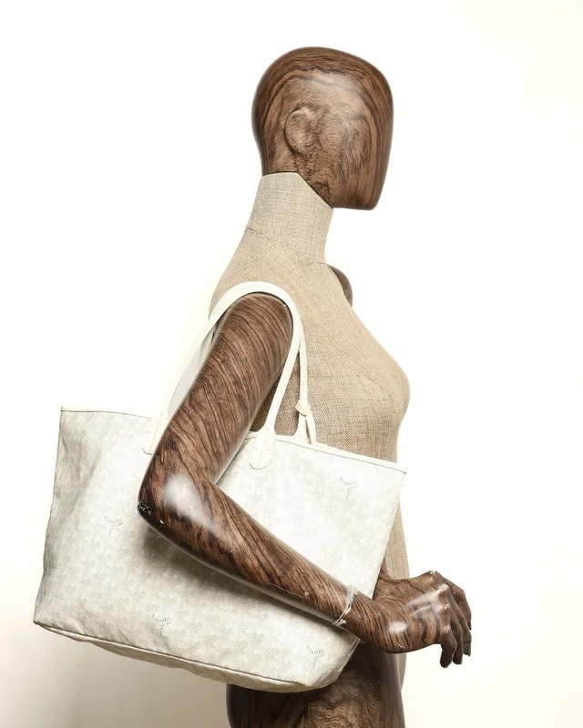 Goyard Saint Louis PM Tote Bag in Canvas from A Retro Tale, photo 9 of 9