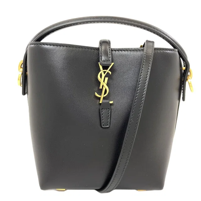 Saint Laurent le 37 Mini Cassandra 2-Way Handbag Calfskin in Calfskin from The Reluxe