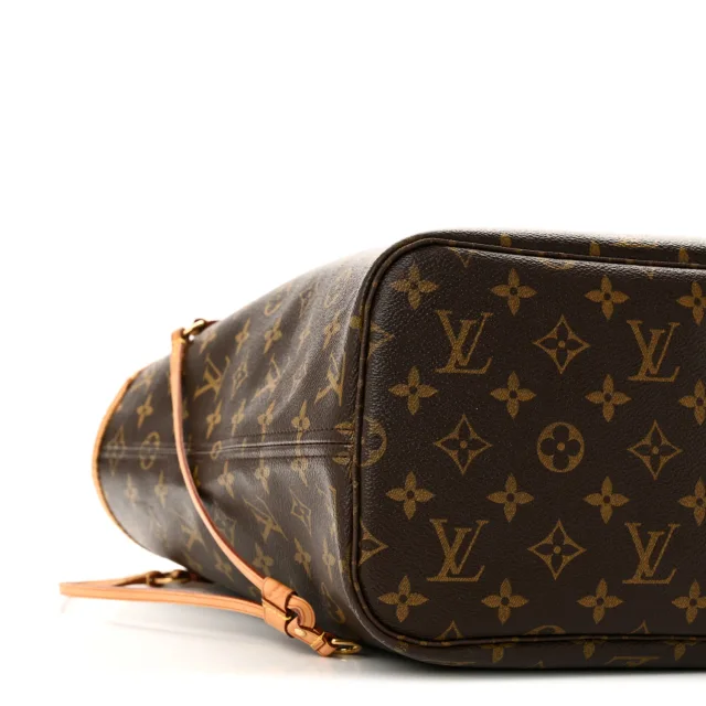 Louis Vuitton Monogram V Neverfull MM Grenade in Canvas from FASHIONPHILE, photo 9 of 10