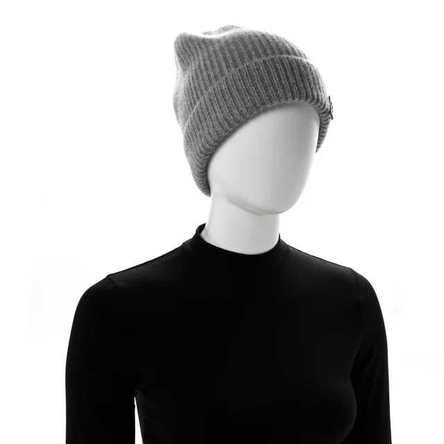 Mens LV Ahead Beanie Gris in Grey Cashmere from FASHIONPHILE, photo 2 of 7