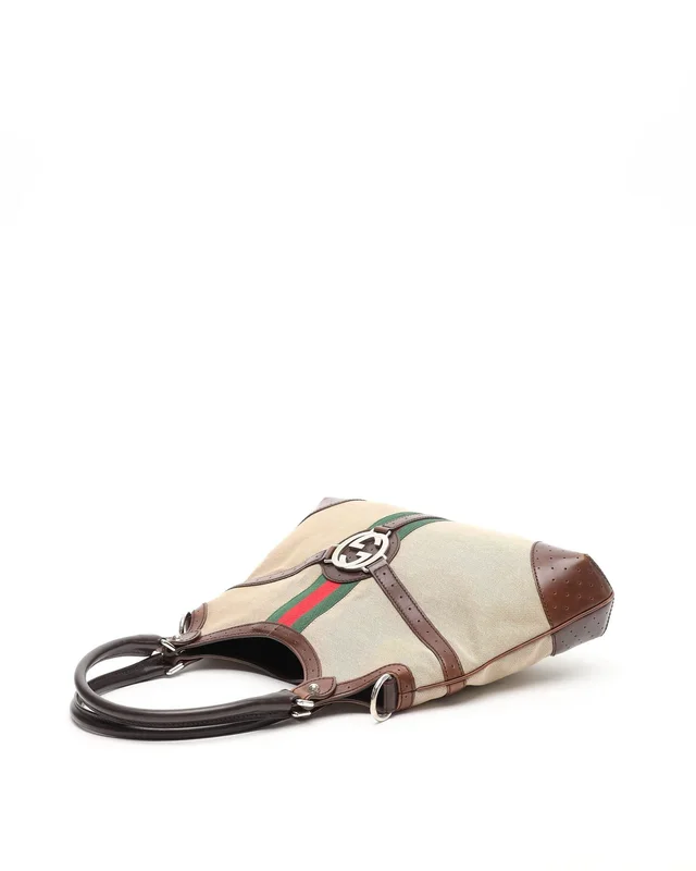 Gucci GG Sherry Line Bag in Canvas from A Retro Tale, photo 4 of 9