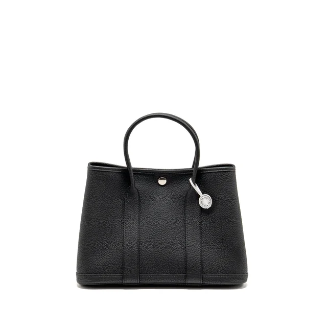 Hermès garden party 30 negonda black SHW stamp K in Black Leather from EMIER