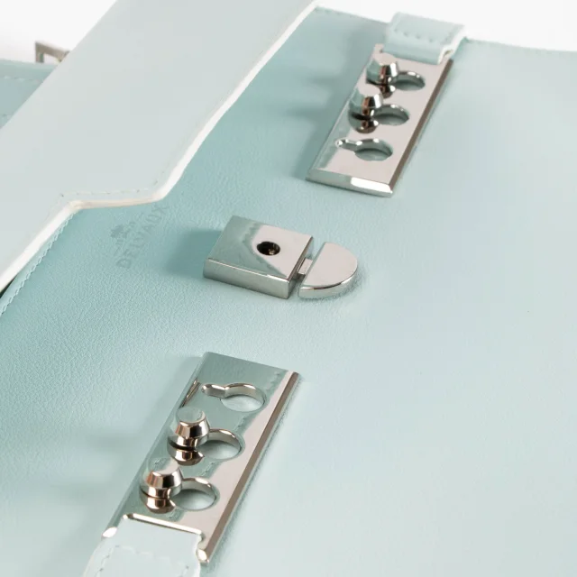 Delvaux Celadon Calf Souple Tempête MM Bag in Leather from Labellov, photo 7 of 9