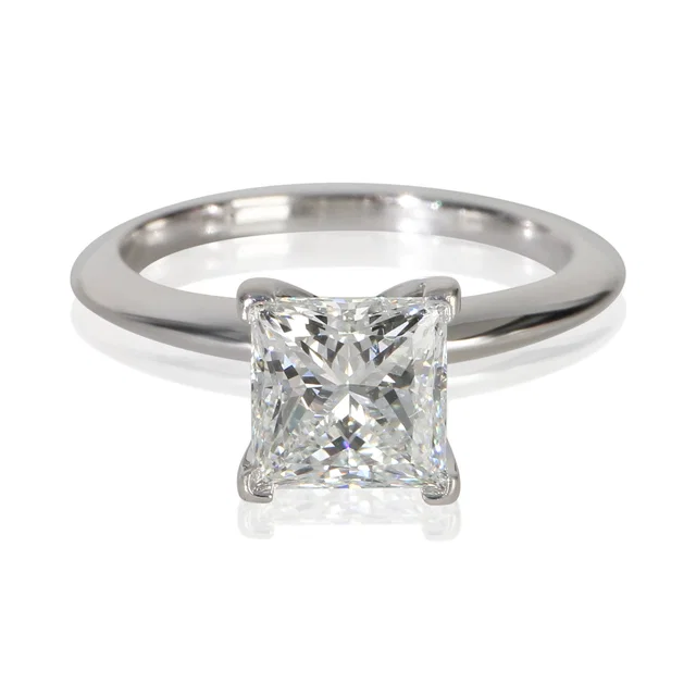Tiffany & Co. 1.56 ct Princess Diamond Engagement Ring from myGemma