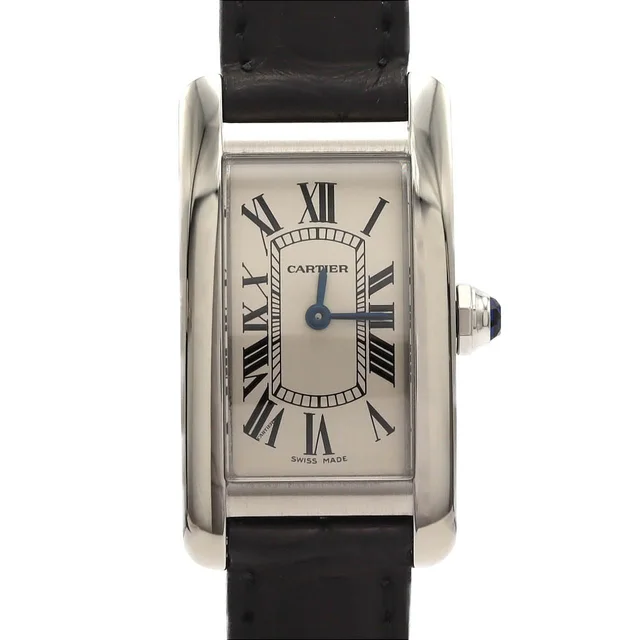 Cartier Tank Americanine SM SS Quartz Watch from The Reluxe