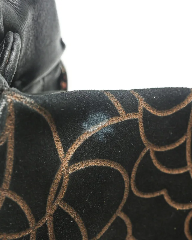 Chanel Camellia Suede Chain Bag in Suede from A Retro Tale, photo 11 of 12