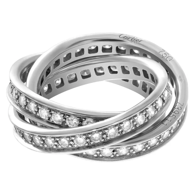 Cartier Trinity ring in White White Gold from Gray And Sons