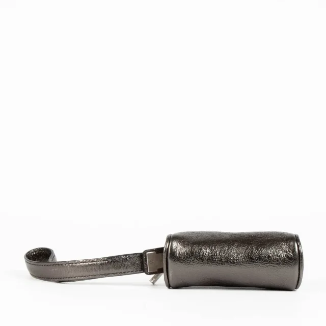 Delvaux Dark Metallic Coquin Coin Purse in Leather from Labellov, photo 4 of 5