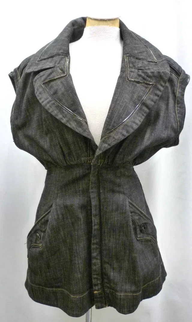 Diesel Denim Dress Washed black Size: L in Black Denim from Oxfam Online Shop
